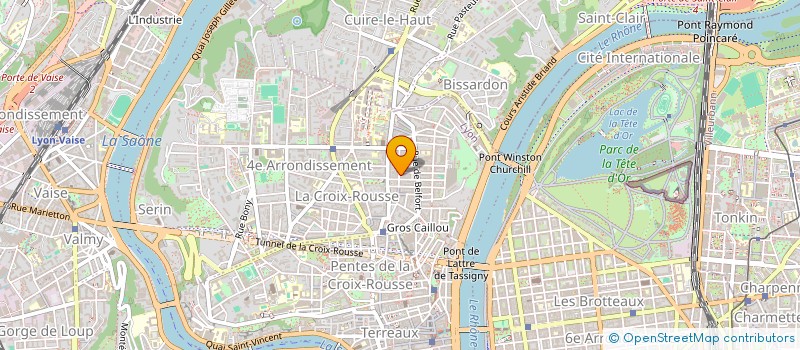 localisation de l'entreprise DEPIL CROIX-ROUSSE à LYON