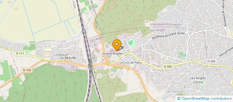 localisation de l'entreprise DEPILATION AVIGNON à LES ANGLES