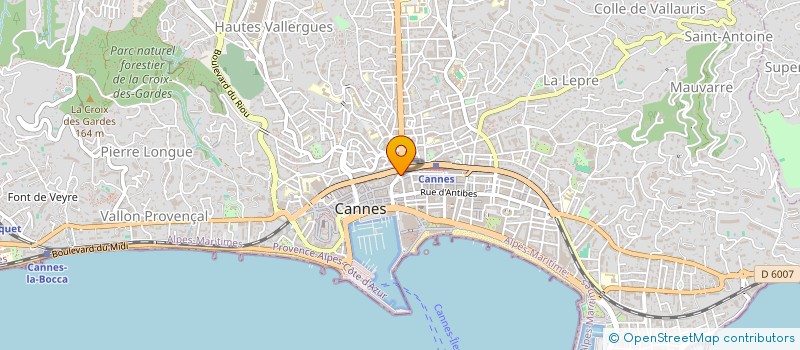localisation de l'entreprise DEPILIS CANNES à CANNES