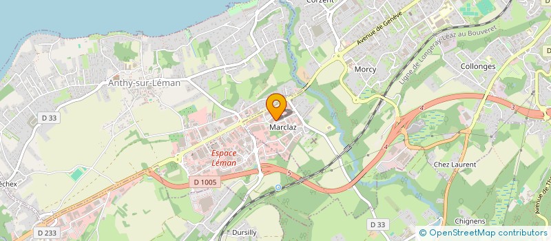 localisation de l'entreprise DEPINVEST  THONON-LES-BAINS