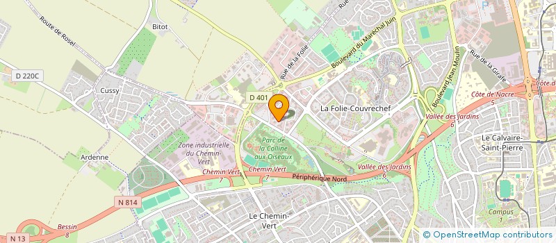 localisation de l'entreprise DEPISTAGE DES CANCERS CENTRE DE COORDINATION NORMANDIE à CAEN