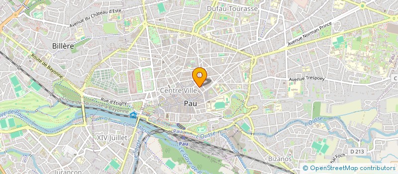 localisation de l'entreprise DEPITRE à PAU