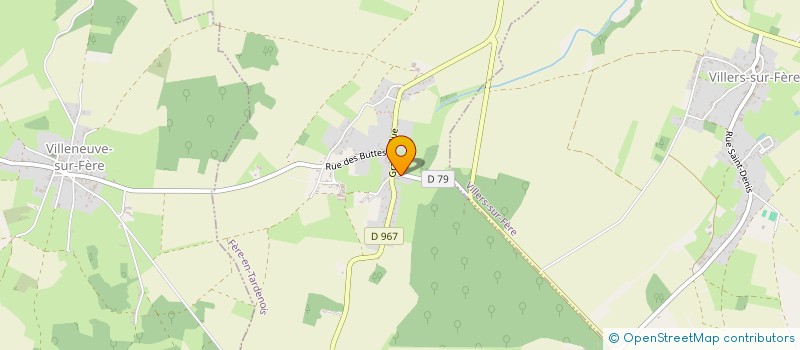 localisation de l'entreprise DEPJ  FERE-EN-TARDENOIS