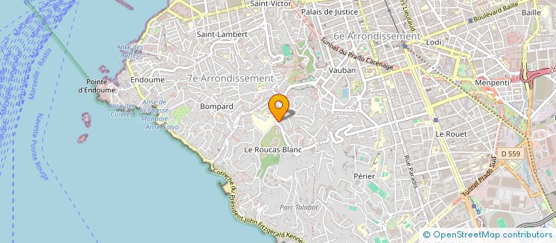 localisation de l'entreprise DEPLACEMENTS RAPIDES ET SECURISES à MARSEILLE