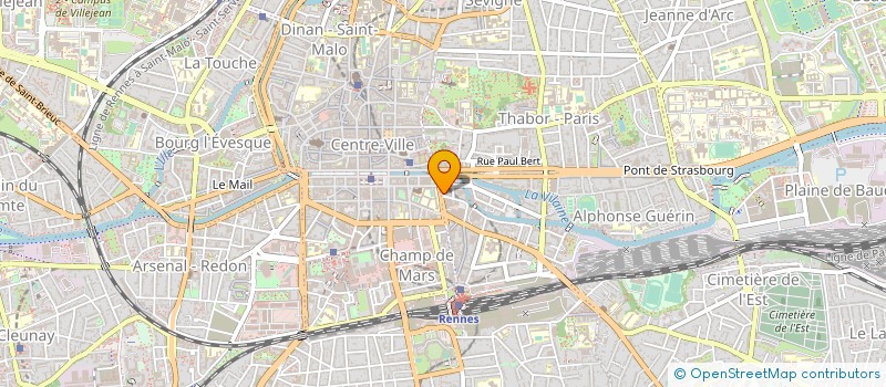 localisation de l'entreprise DEPLAGNE IMMOBILIER  RENNES