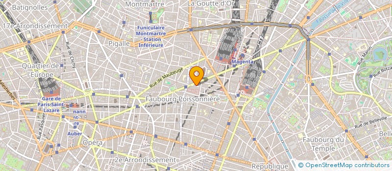 localisation de l'entreprise DEPLAIGNE-AGOSSA CHABROL  PARIS