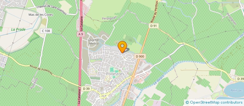 localisation de l'entreprise DEPLANO SLATKIN  POLLESTRES