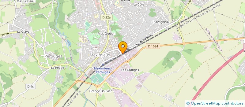 localisation de l'entreprise DEPLATIERE AUTOMOBILES à MEXIMIEUX