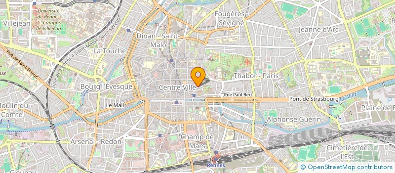 localisation de l'entreprise DEPLILOGUE  RENNES