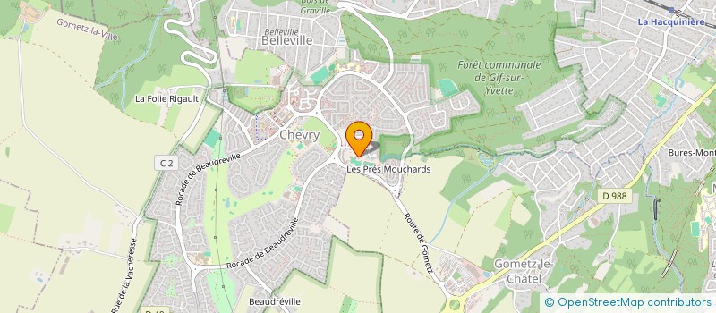 localisation de l'entreprise DEPLOIE TES AILES  GIF-SUR-YVETTE