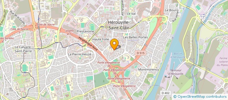 localisation de l'entreprise DEPLOIE TES ELLES  HEROUVILLE SAINT CLAIR