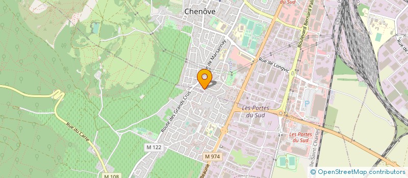 localisation de l'entreprise DEPLOYEZ VOS AILES à CHENOVE