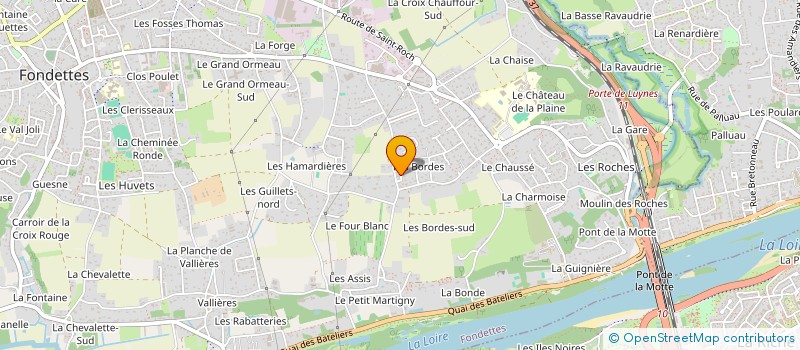 localisation de l'entreprise DEPMAT à FONDETTES
