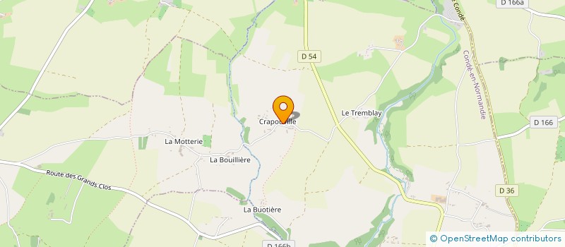 localisation de l'entreprise DEPMAT GARAGE  CONDE-EN-NORMANDIE