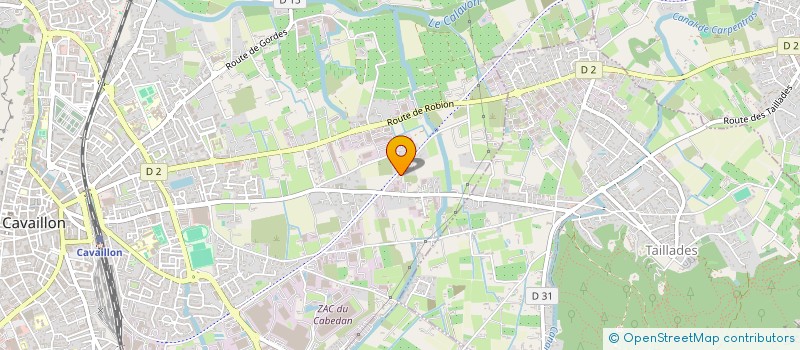 localisation de l'entreprise DEPODOL  CAVAILLON