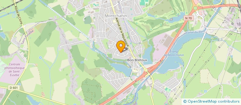 localisation de l'entreprise DEPOL'HORIZON  ECUISSES