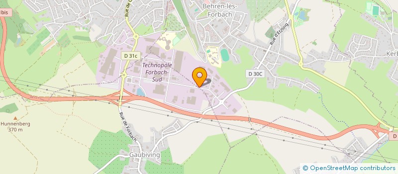 localisation de l'entreprise DEPOLIS FRANCE  BEHREN-LES-FORBACH