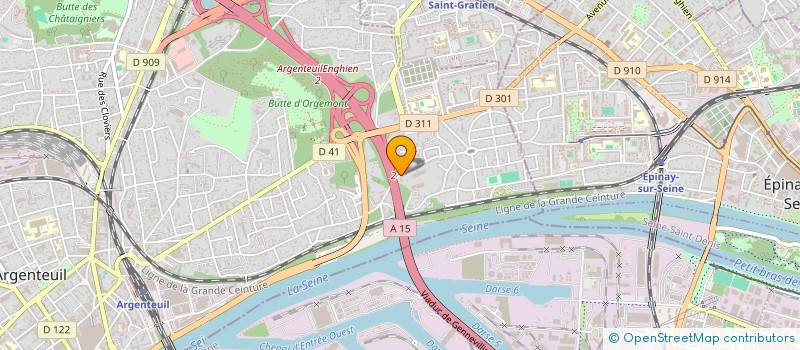 localisation de l'entreprise DEPOMAX  ARGENTEUIL