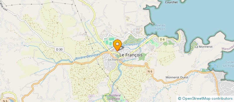 localisation de l'entreprise DEPOMETAL à LE FRANCOIS