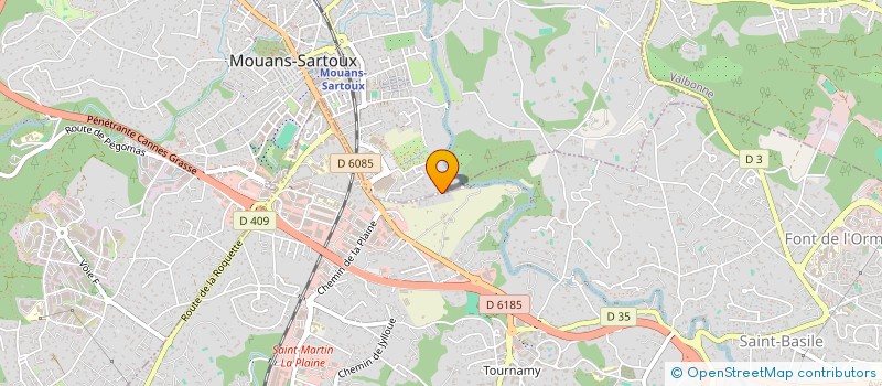 localisation de l'entreprise DEPONS à MOUGINS