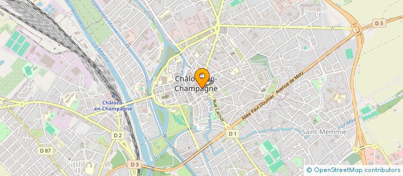localisation de l'entreprise DEPORT TRAITEUR PERE ET FILS  CHALONS-EN-CHAMPAGNE