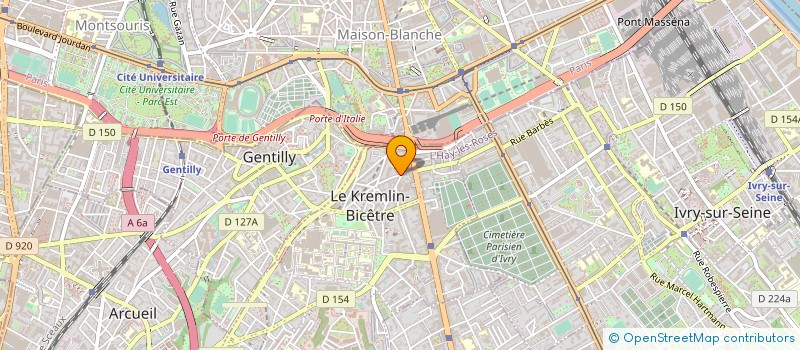 localisation de l'entreprise DEPOSE INCORP à LE KREMLIN-BICETRE