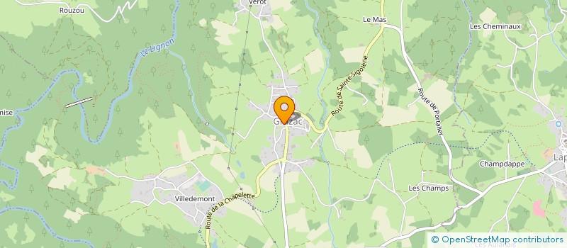 localisation de l'entreprise DEPOSE PAR EOLE  GRAZAC