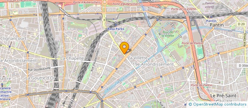 localisation de l'entreprise DEPOT 19  PARIS