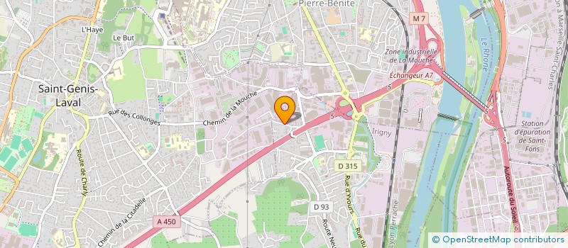 localisation de l'entreprise DEPOT BY CARROSS  SAINT-GENIS-LAVAL