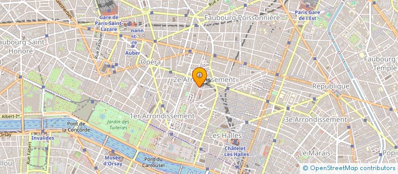 localisation de l'entreprise DEPOT DE GRANDES MARQUES  PARIS