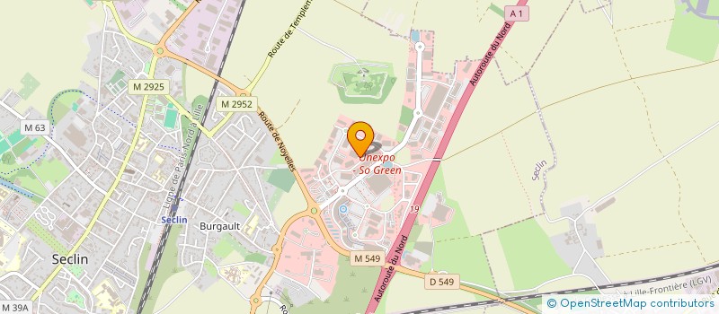 localisation de l'entreprise DEPOT & DRINK à SECLIN