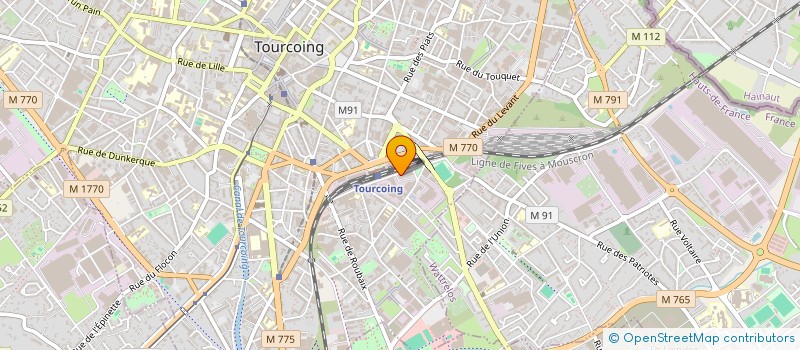 localisation de l'entreprise DEPOT DUBAI à TOURCOING