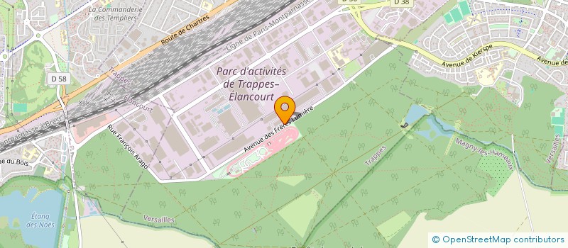 localisation de l'entreprise DEPOT FRANCAIS DE TEXTILES EUROPEENS à TRAPPES