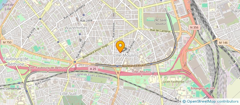 localisation de l'entreprise DEPOT MCWB à LILLE