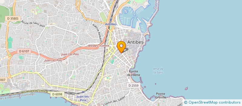 localisation de l'entreprise DEPOT PARA PHARMACEUTIQUE MEDITERRANEEN à ANTIBES