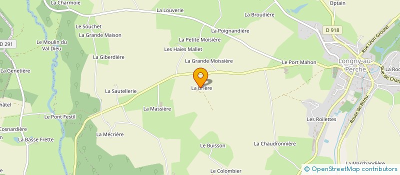 localisation de l'entreprise DEPOT PRESSE ORNE EST à LONGNY LES VILLAGES