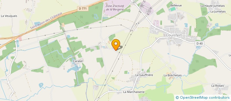 localisation de l'entreprise DEPOTBOX  LOUISFERT