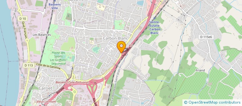 localisation de l'entreprise DEPOTVENTEAUTO.FR  CARBON-BLANC