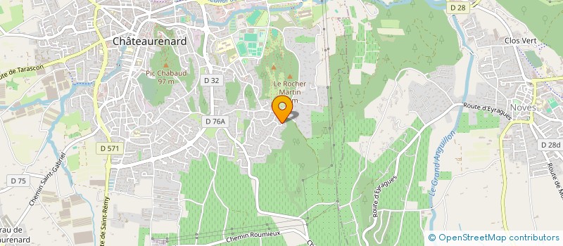 localisation de l'entreprise DEPOUILLY BSP  CHATEAURENARD