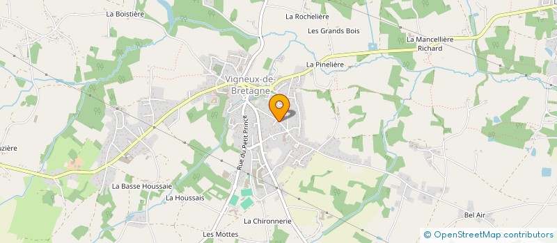 localisation de l'entreprise DEPOURTOUX à VIGNEUX-DE-BRETAGNE