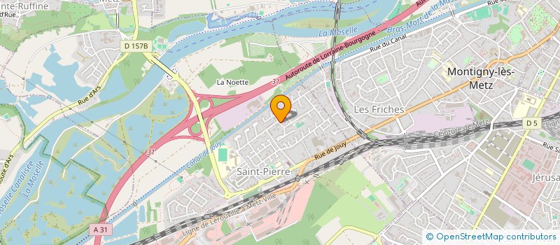 localisation de l'entreprise DEPPENWEILER à MOULINS-LES-METZ