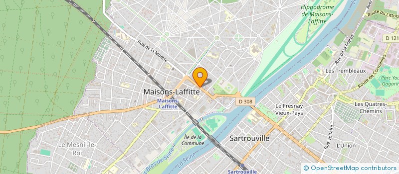 localisation de l'entreprise DEPPIK à MAISONS-LAFFITTE