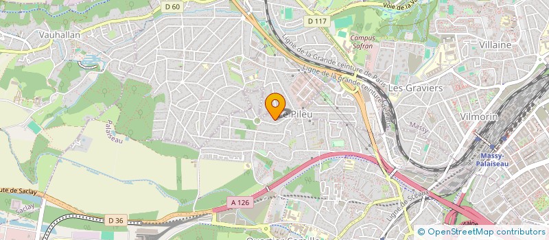 localisation de l'entreprise DEPRE TRANSPORTS à PALAISEAU