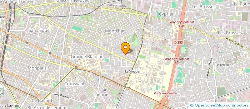 localisation de l'entreprise DEPRES JULIA  LYON