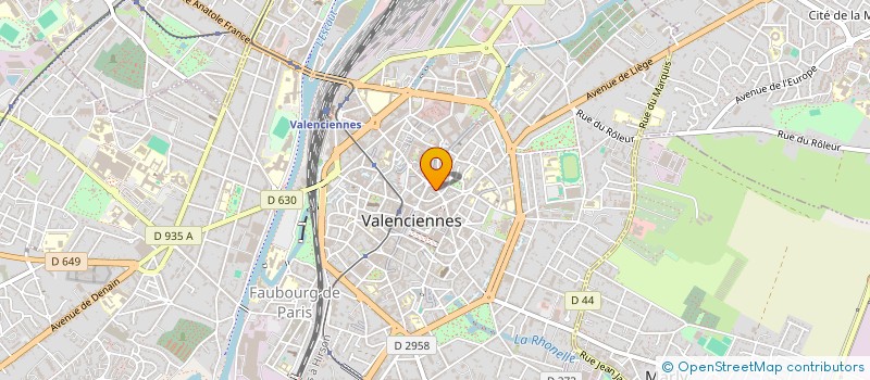 localisation de l'entreprise DEPRET à VALENCIENNES