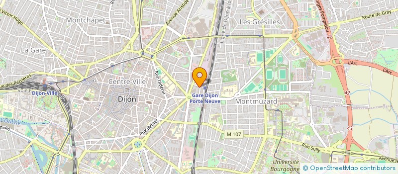 localisation de l'entreprise DEPRET GARRAUT à DIJON