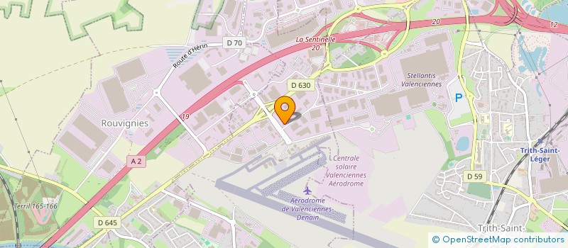 localisation de l'entreprise DEPREZ ORGANISATION  PROUVY