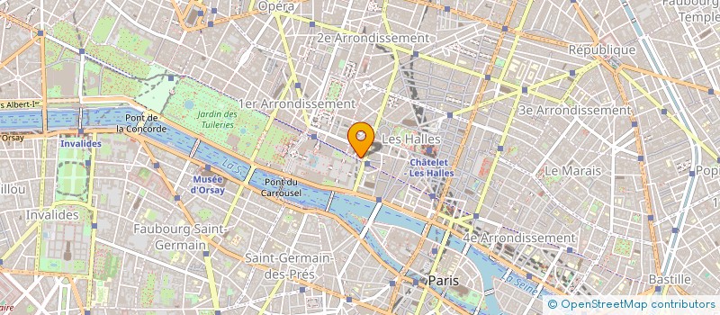 localisation de l'entreprise DEPREZ PIERRE ET TERQUEM FRANCIS à PARIS