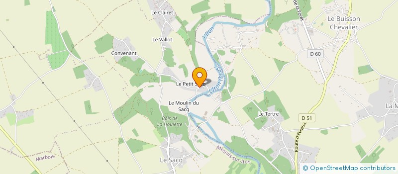 localisation de l'entreprise DEPROFUNDIS à MESNILS-SUR-ITON
