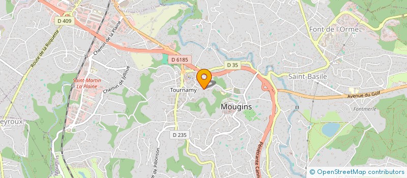 localisation de l'entreprise DEPROGRAMMATION ET TRANSFORMATION  MOUGINS